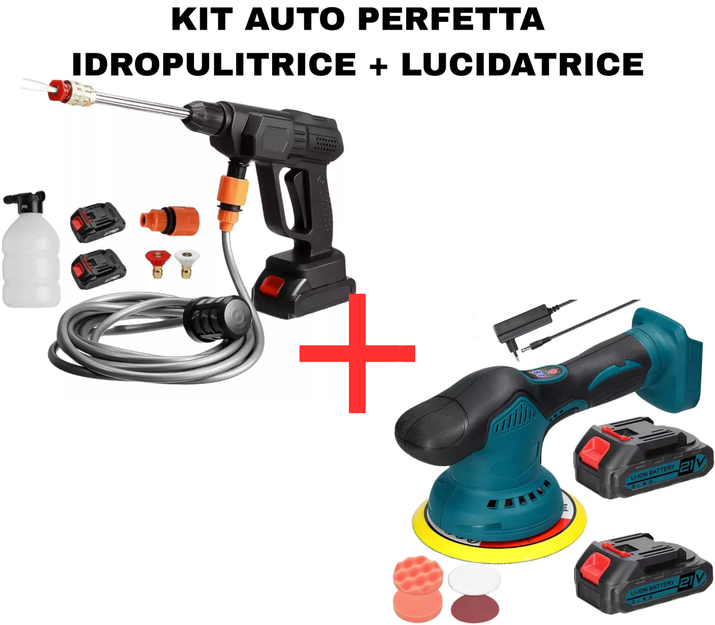 Kit Auto Perfetta Idropulitrice + Lucidatrice