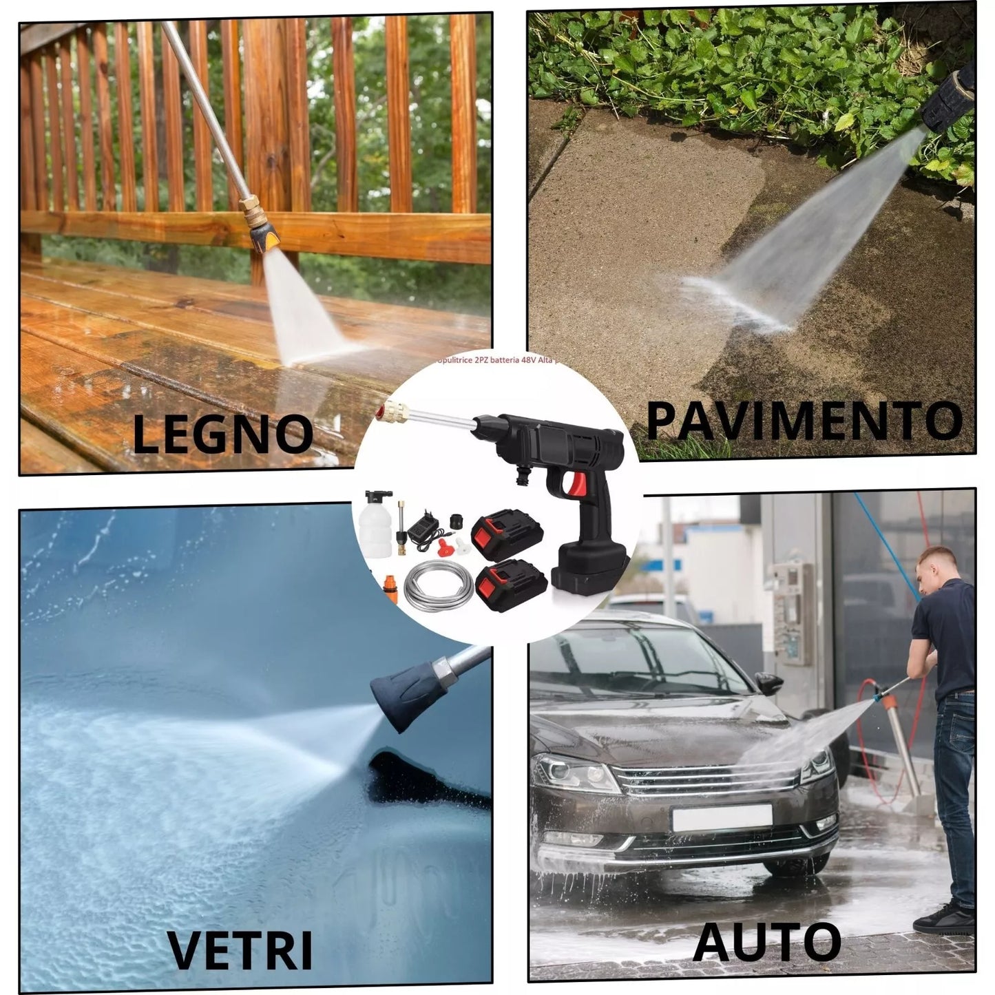 Kit Auto Perfetta Idropulitrice + Lucidatrice
