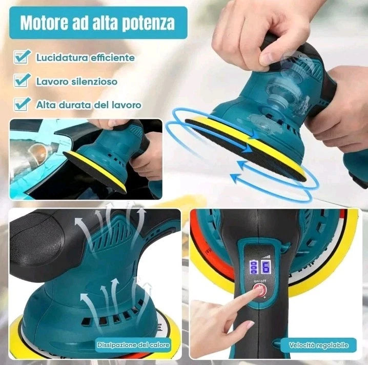 Kit Auto Perfetta Idropulitrice + Lucidatrice