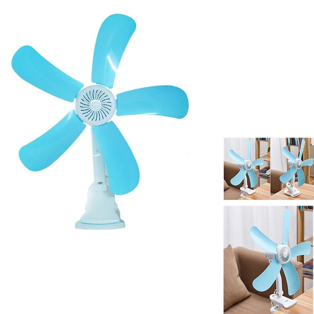 Ventilatore Silenzioso con Pinza